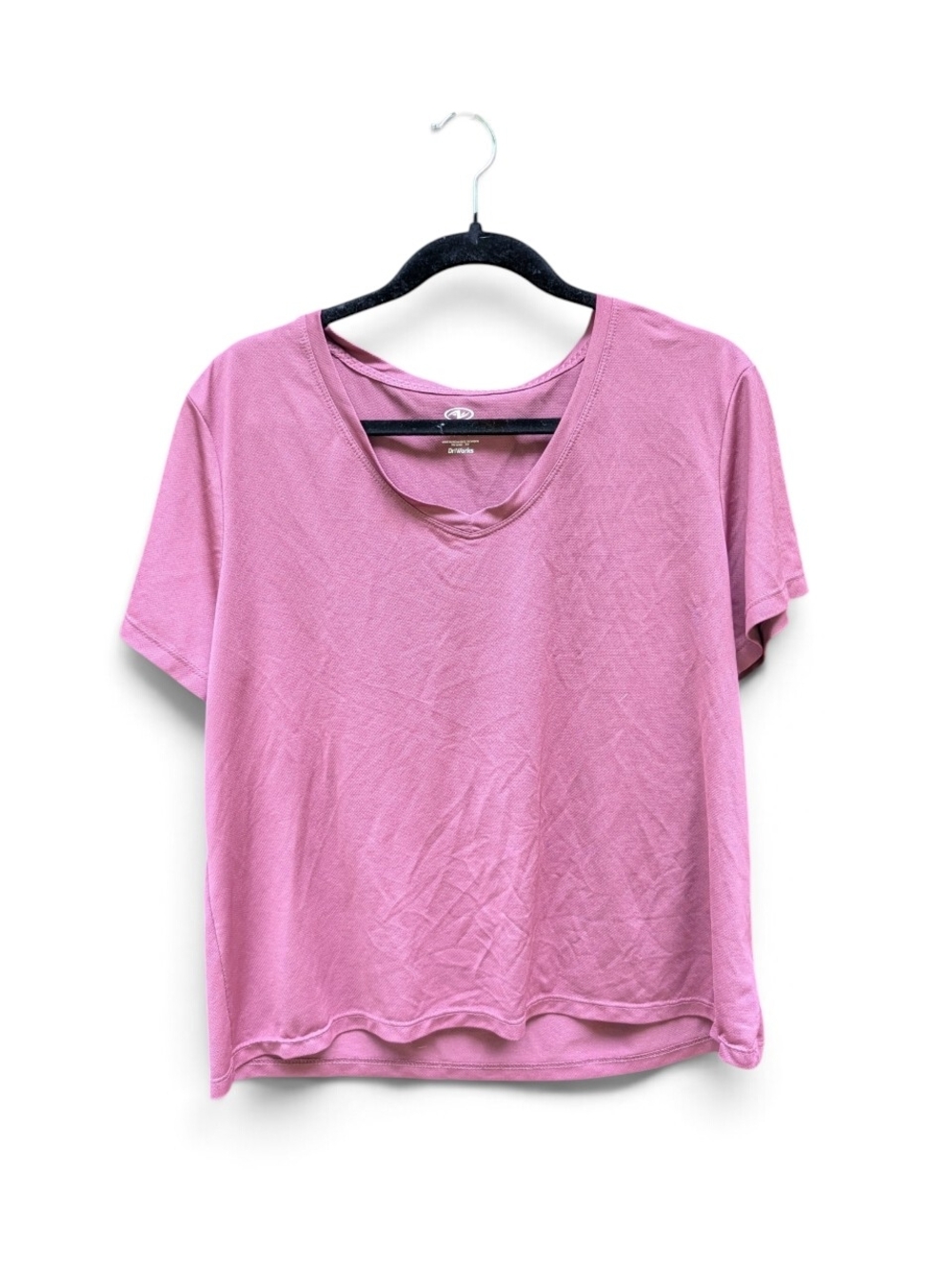 Athletic Works Short Sleeve Scoop Neck Tee - Mauve Pink